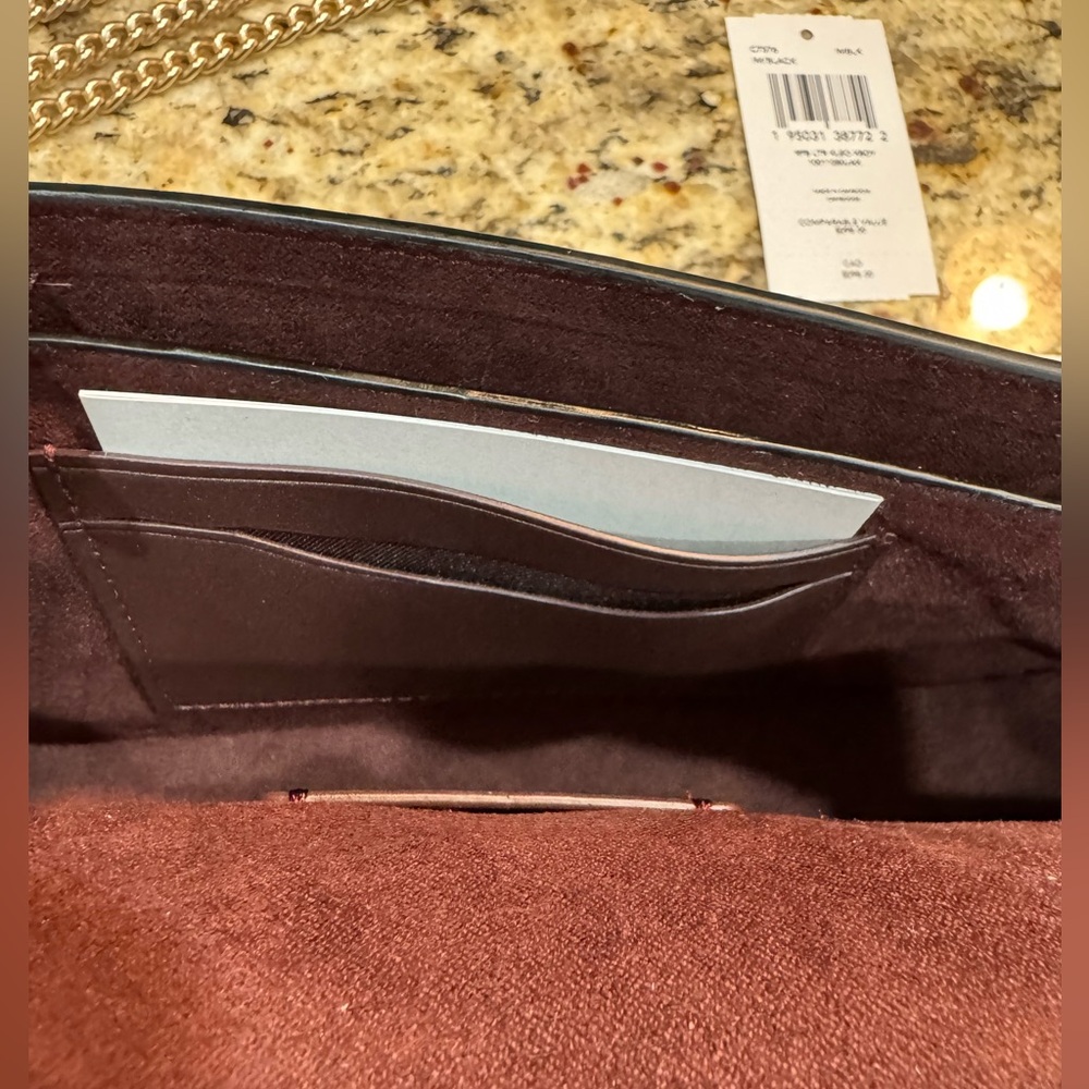 COACH Black Kleo XBody Bag and Card Holder with Key Ring - New with Tags!! - Picture 10 of 16